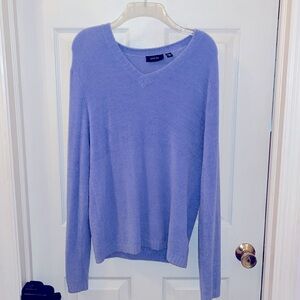 Knit Fit V-Neck Sweater (Large)